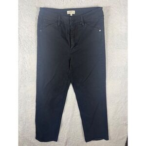 Roark Revival Womens Black Denim Crop Jeans Size 29 Open Roads‎ Open Minds